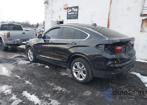 2016 BMW X4 xDrive28I z USA, uszkodzony, nr VIN 5UXXW3C50G0R21567